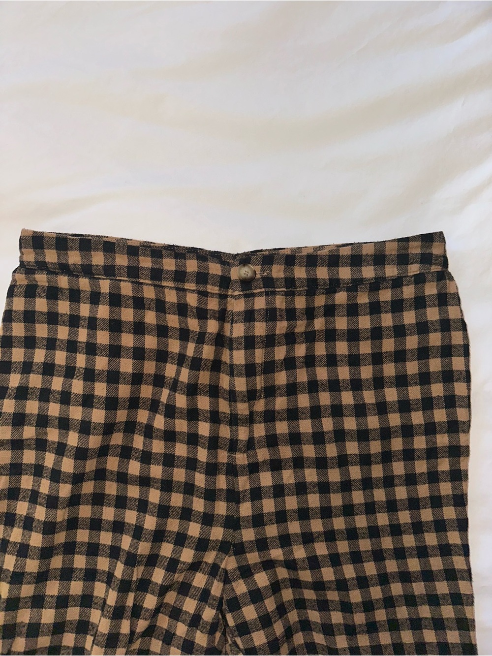 12th TRIBE CHECKERED PANTS
